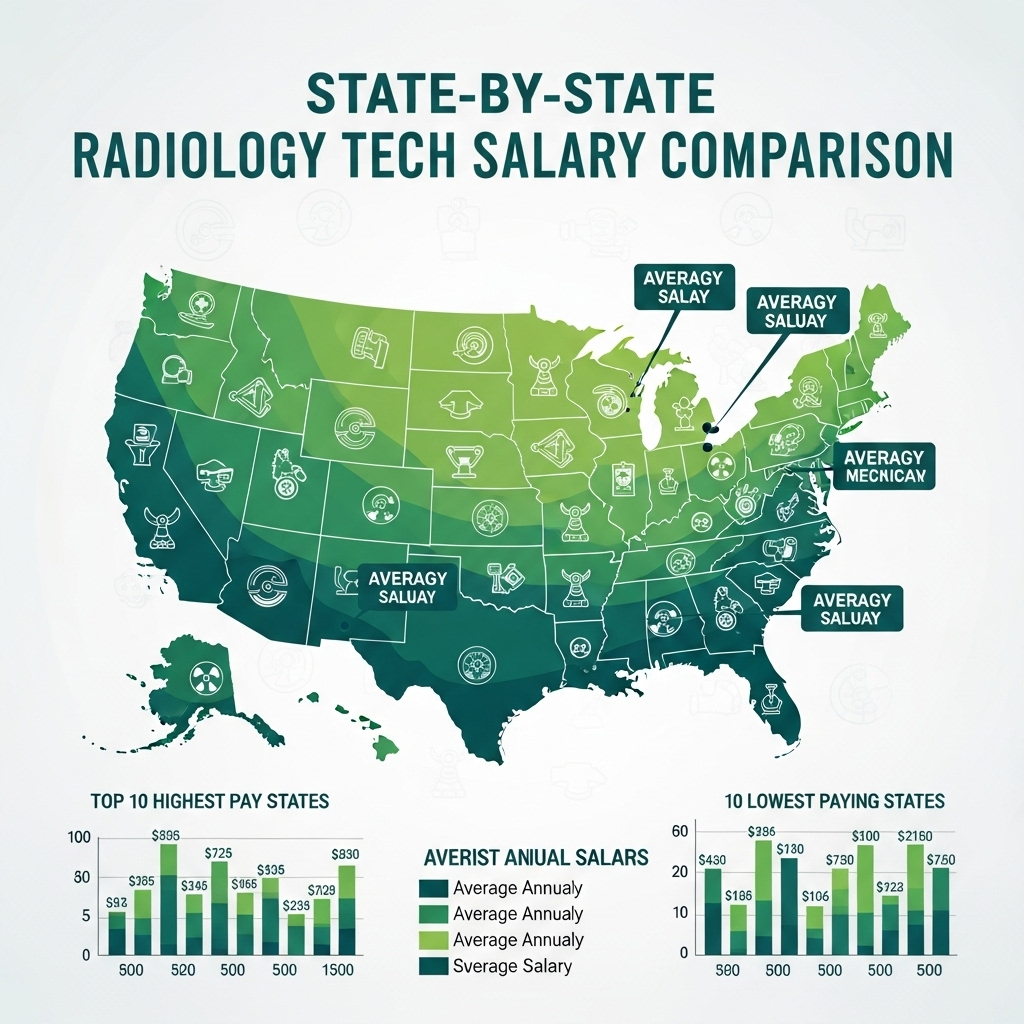 State-by-State Radiology Tech Salary Comparison