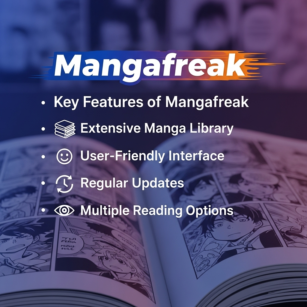 "Key Features of Mangafreak
Extensive Manga Library
User-Friendly Interface
Regular Updates
Multiple Reading Options"